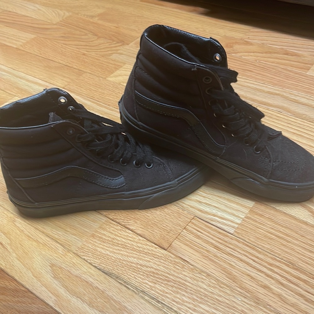 Black Bans SK8-Hi High Tops Shoes Size M5.5/W7